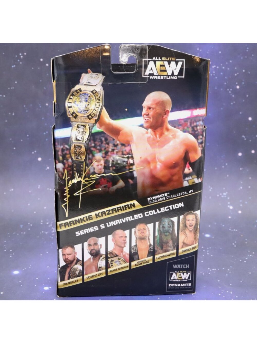 AEW Frankie Kazarian Action Figure Unrivaled Collection Jazwares Series 5 #39 - Picture 2 of 6